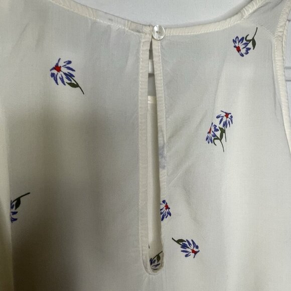 Old Navy Women's Tunic SZ XL Floral Fairy Cottagecore Relaxed Fit 100%Rayon Boho - Picture 8 of 11